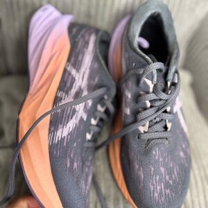 ASICS Novablast 3 Women's Gray and Orange Running Shoes